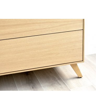 Mueble TV aparador con patas o zócalo NORWAY...