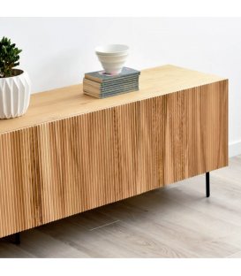 Mueble TV con zócalo o patas NORWAY REVET con puertas... 2