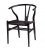 Pack de 2 sillas de madera en color negro ANEA