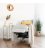 Sillón orejero reclinable tapizado NAP (varios colores)