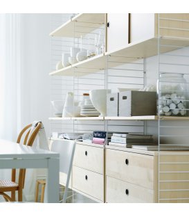 Estantería STRING de 3 módulos con 1 cabinet y 3... 2