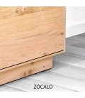 Mueble TV con zócalo o patas NORWAY 160cm con 2 puertas, 1 cajón y 1 hueco (varios acabados)