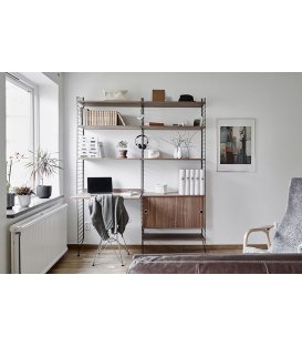 Estantería STRING de 2 módulos con 1 cabinet y 1... 2