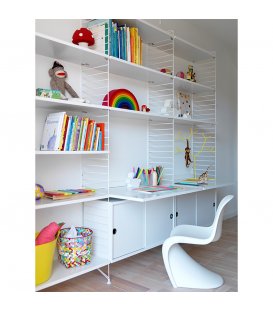 Estantería STRING de 3 módulos con 2 cabinets y 2...