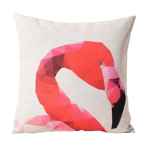 RDISENO eshop cojin lino cuadrado flamenco 43x43