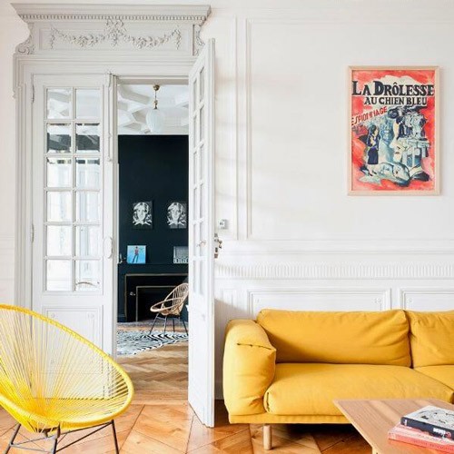 R-DISEÑO-INTERIORISMO-MADRID-apartamento-antiguo-decoración-contemporánea-con-color-SALON