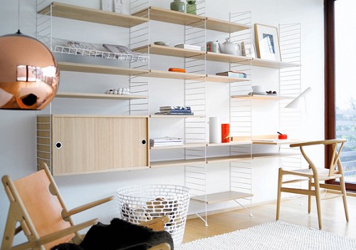 Posada Nueve Miedo a morir Mueble del día: String Shelving System. - R de Room