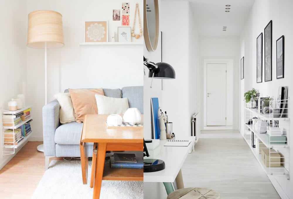 R-DISENO-INTERIORISMO-trucos-casas-pequenas-estanteria-pasillo-junto-sofa