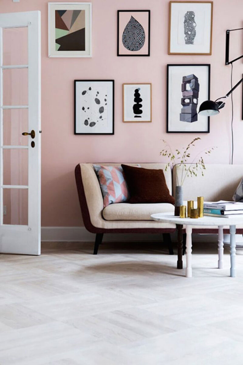 Trucos para decorar con el color Pantone 2016: rosa cuarzo.