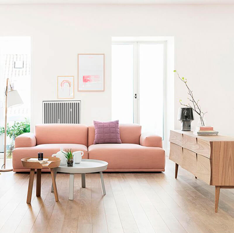 Trucos para decorar con el color Pantone 2016: rosa cuarzo.