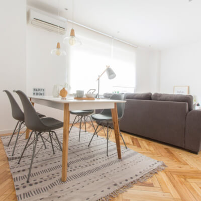 Proyecto de reforma e interiorismo de una vivienda en Chamberí por R de Room Interiorismo