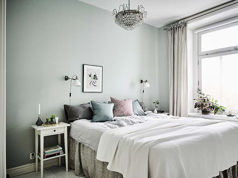 R de Room Blog: Pequeño apartamento de 2 dormitorios de estilo escandinavo.