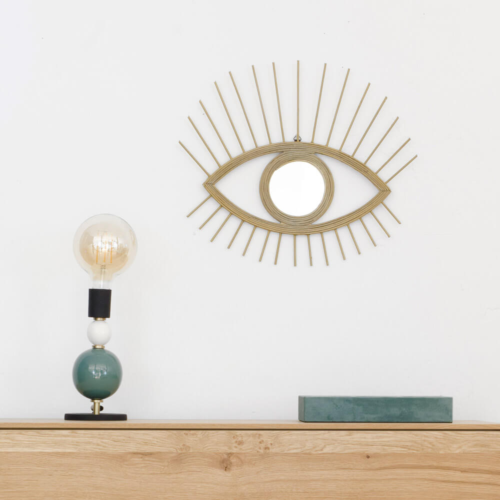 TENDENCIA DECO: espejos con forma de ojo