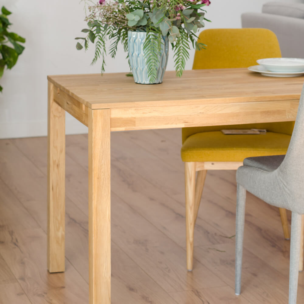 ¿Cómo elegir bien una mesa de comedor? Modelo rectangular extensible.