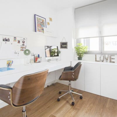 R de Room_interiorismo de vivienda en Montecarmelo_Madrid_despacho_homeworking