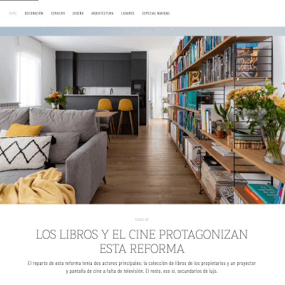 Publicación del proyecto en la revista AD.