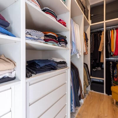Vestidor. Proyecto de R de Room.